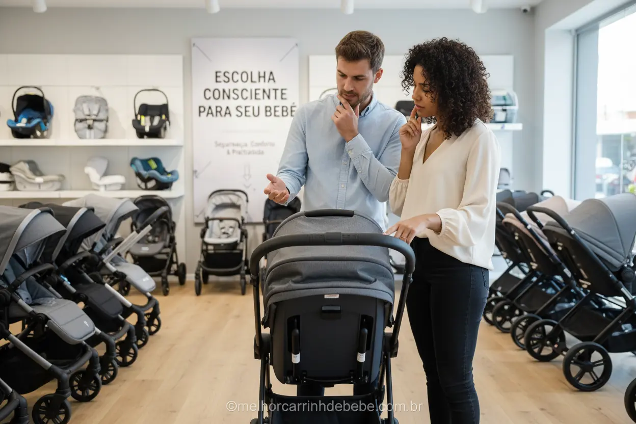 Qual carrinho é mais prático para o dia a dia da sua família?