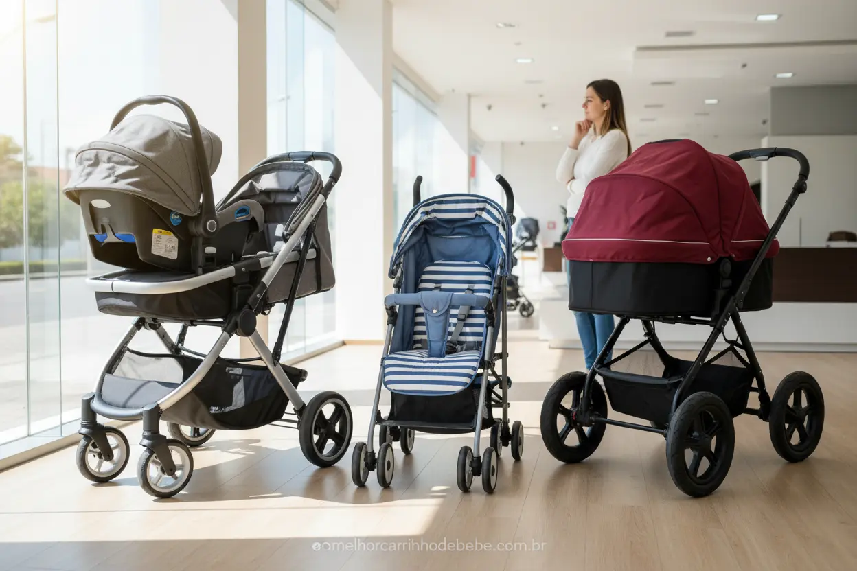Comparativo Carrinhos Bebê - Modelos Carrinho de bebê mais vendido no Brasil 2026 em comparativo