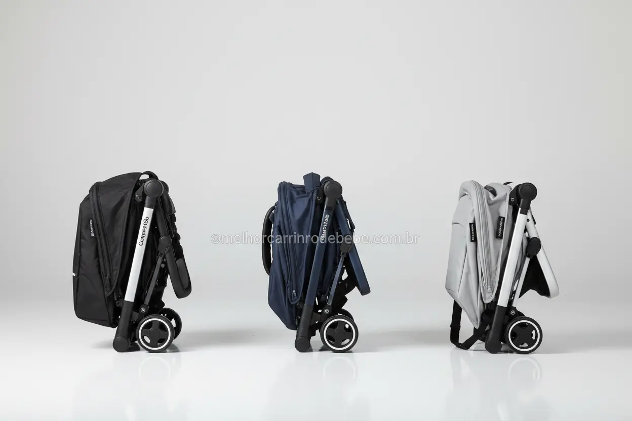 Melhores carrinhos de bebê compactos para viajar