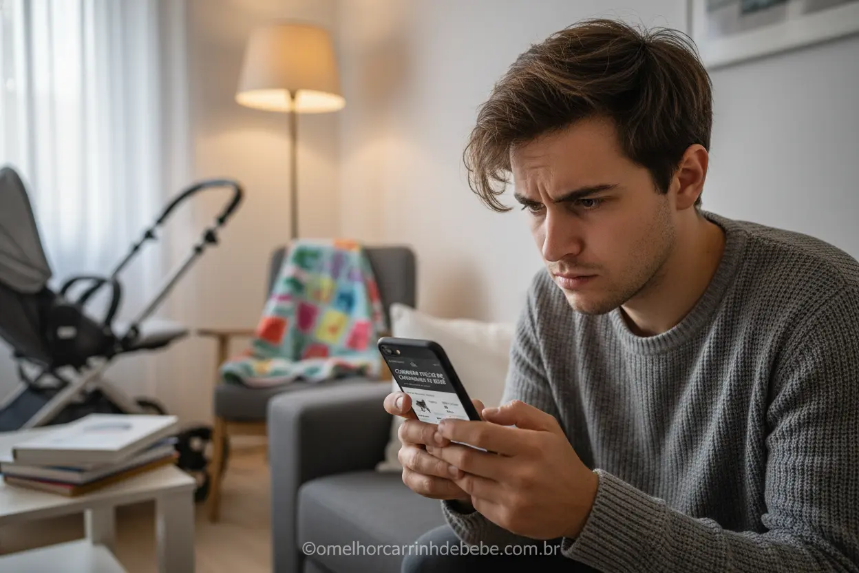 Economizar na Compra do Carrinho Pessoa comparando preços de carrinho de bebê online